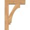 Ekena Millwork Imperial Block Smooth Bracket w/ Offset Brace, Western Red Cedar, 5 1/2"W x 18"D x 26"H BKT0604X18X26IMP05SWR - alternate 2